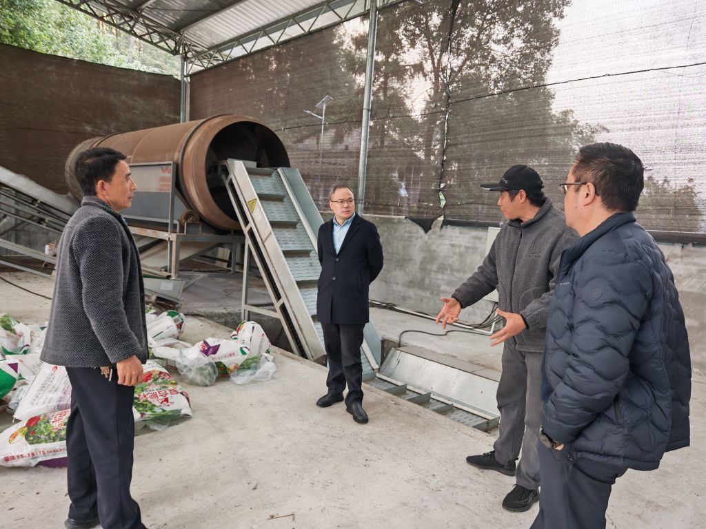 区农业农村委王书记到安澜镇指导工作